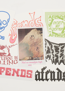 AFENDS DROP ZONE STICKER PACK - MULTI