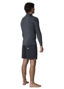 VISSLA HIGH SEAS II 1MM LONG SLEEVE JACKET - GRAPHITE