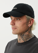 AFENDS DAYLIGHT RECYCLED PANELLED CAP - STONE BLACK