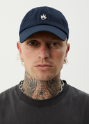 AFENDS CORE SIX PANEL CAP - NAVY