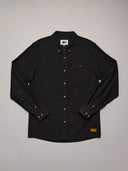 JUST ANOTHER FISHERMAN ANCHORAGE SHIRT - DEEP BLACK