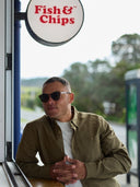 JUST ANOTHER FISHERMAN ANCHORAGE SHIRT - KHAKI