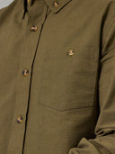 JUST ANOTHER FISHERMAN ANCHORAGE SHIRT - KHAKI