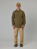 JUST ANOTHER FISHERMAN ANCHORAGE SHIRT - KHAKI