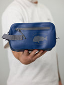 JUST ANOTHER FISHERMAN ANGLERS WASH BAG - NAVY