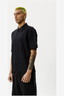 AFENDS TRADITION - PAISLEY SHORT SLEEVE SHIRT - BLACK