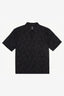 AFENDS TRADITION - PAISLEY SHORT SLEEVE SHIRT - BLACK