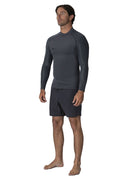 VISSLA HIGH SEAS II 1MM LONG SLEEVE JACKET - GRAPHITE