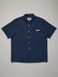 JUST ANOTHER FISHERMAN BALLAST SS SHIRT - STRIPE DENIM