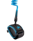 CREATURES RELIANCE WRIST COIL LEASH - CYAN BLACK