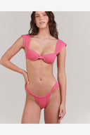 CHARLIE HOLIDAY MADISON BRA - FUSHIA