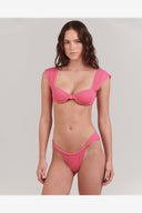 CHARLIE HOLIDAY MADISON BRA - FUSHIA