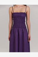 CHARLIE HOLIDAY AMANDA MAXI DRESS - DEEP PURPLE