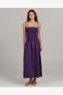 CHARLIE HOLIDAY AMANDA MAXI DRESS - DEEP PURPLE