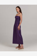 CHARLIE HOLIDAY AMANDA MAXI DRESS - DEEP PURPLE