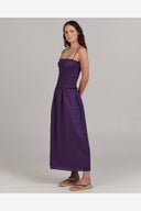 CHARLIE HOLIDAY AMANDA MAXI DRESS - DEEP PURPLE