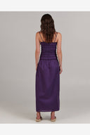 CHARLIE HOLIDAY AMANDA MAXI DRESS - DEEP PURPLE