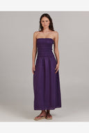 CHARLIE HOLIDAY AMANDA MAXI DRESS - DEEP PURPLE