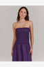 CHARLIE HOLIDAY AMANDA MAXI DRESS - DEEP PURPLE