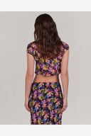 CHARLIE HOLIDAY DOMINIQUE TOP - MYSTIC FLORAL