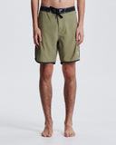 GUNNIE 20" SCALLOP BOARDSHORT - MOSS