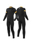 VISSLA 7 SEAS BOYS RADITUDE 3-2 FULL CHEST ZIP - BLACK 3