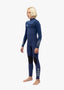 VISSLA HIGH SEAS BOYS FIRE 4-3 FULL CHEST ZIP WETSUIT - DEEP ROYAL