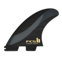 FCS II CARISSA MOORE SIGNATURE FIN SET BLACK - SMALL MEDIUM
