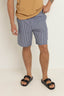 RHYTHM STRIPE BOX JAM - NAVY