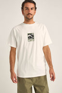 RHYTHM WILD WAVES VINTAGE SS T-SHIRT - VINTAGE WHITE