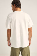 RHYTHM WILD WAVES VINTAGE SS T-SHIRT - VINTAGE WHITE