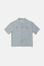 RHYTHM BOUQUET SS SHIRT - BLUE