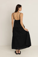 RHYTHM JACI MAXI DRESS - BLACK