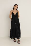 RHYTHM JACI MAXI DRESS - BLACK