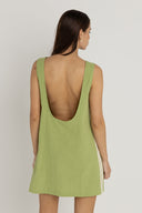 RHYTHM HANALEI MINI DRESS - GREEN