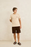 RHYTHM BIKE WANDERER SS T-SHIRT - SAND
