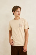 RHYTHM BIKE WANDERER SS T-SHIRT - SAND