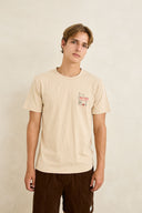 RHYTHM BIKE WANDERER SS T-SHIRT - SAND