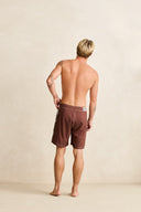 RHYTHM PANEL STRIPE TRUNK - CHOCOLATE