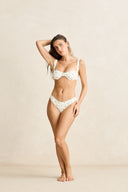 RHYTHM DAHLIA FLORAL HI CUT PANT - SKY