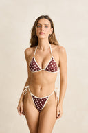 RHYTHM DOTTI TRI TOP - CAFE