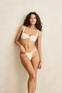 RHYTHM POLKA UNDERWIRE TOP - CREAM