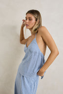 RHYTHM MARISOL TOP - BLUE CHECK