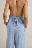 RHYTHM MARISOL TOP - BLUE CHECK