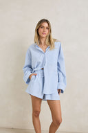 RHYTHM OVERSWIM STRIPE SHORT - BLUE