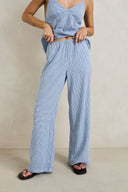 RHYTHM MARISOL PANT - BLUE CHECK