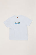 RHYTHM FLOWER FRIENDS VINTAGE SS T-SHIRT - WHITE