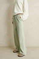 RHYTHM KIRRI CHECK PANT - FOREST GREEN