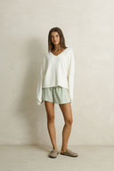 RHYTHM KIRRI CHECK SHORT - FOREST GREEN