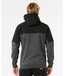 RIP CURL ANTI SERIES VIRAL ZIP THRU - BLACK